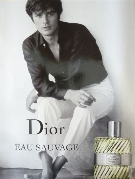 eau sauvage dior pub alain delon